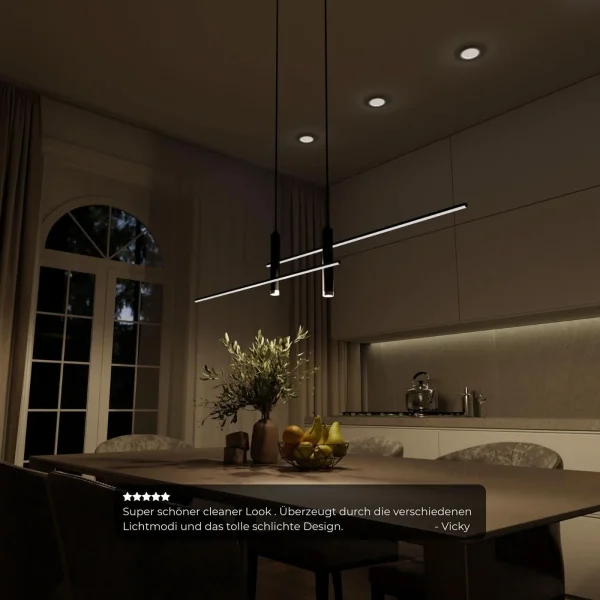 Athenis Designer Pendelleuchte – Bild 2