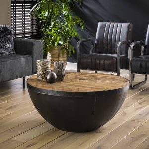 Couchtisch Floß | Naturbelassenes Hartholz