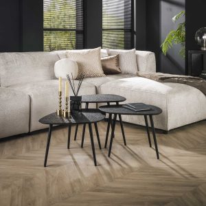 Couchtisch Derby | Schwarz Metallic