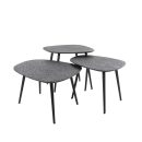 Couchtisch Derby | Schwarz Metallic