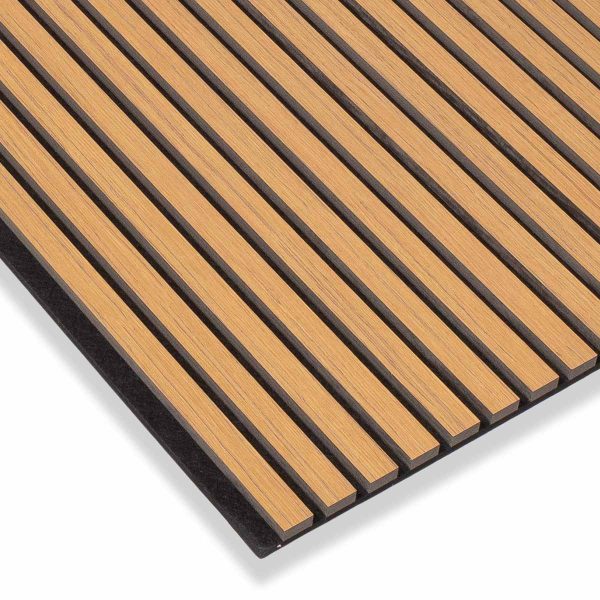 Akustische Wandpaneele – Dunkle Eiche – 270 x 60 cm – Bild 2