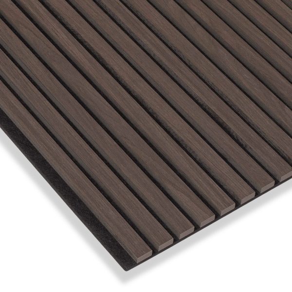 Akustische Wandpaneele – Geräucherte Eiche – 240 x 60 cm – Bild 2