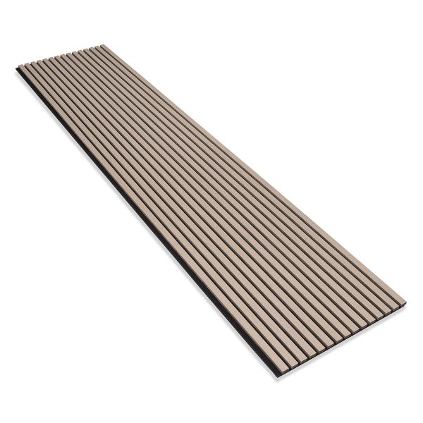 Graue Akustik-Wandpaneele – Grau gewaschen – 270 x 60 cm – Bild 3