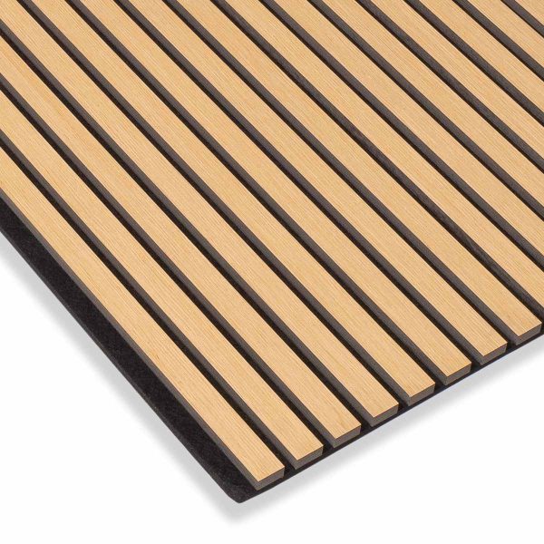 Akustische Wandpaneele – Klassische Eiche – 270 x 60 cm – Bild 2