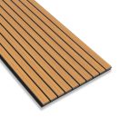 Akustische Wandpaneele  – Dunkle Eiche – 270 x 60 cm
