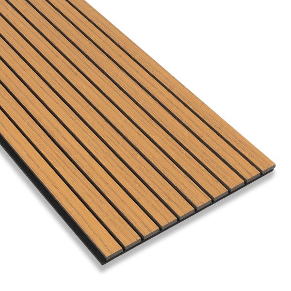 Akustische Wandpaneele  – Dunkle Eiche – 270 x 60 cm – Bild 3