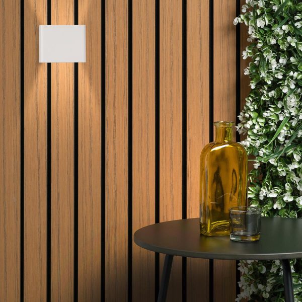 Akustische Wandpaneele  – Dunkle Eiche – 270 x 60 cm – Bild 4