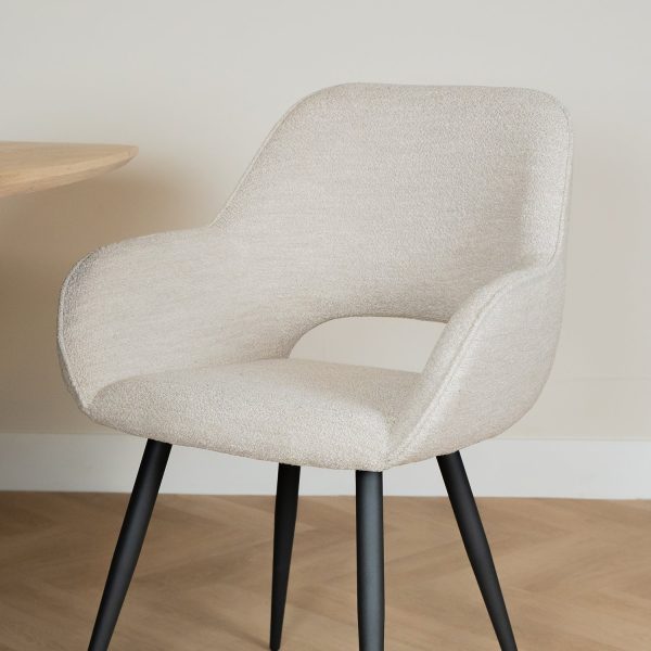 Esszimmerstuhl Fer | Natural Bouclé – Bild 3