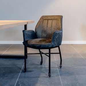 Esszimmerstuhl Denver | Grau Mikrofaser