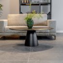 Couchtisch Flare | Schwarzes Mangoholz