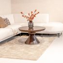Couchtisch Brix Baltho | Rund | Walnuss Mango-Holz