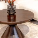 Couchtisch Brix Baltho | Rund | Walnuss Mango-Holz