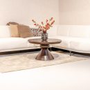 Couchtisch Brix Baltho | Rund | Walnuss Mango-Holz