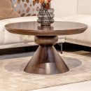 Couchtisch Brix Baltho | Rund | Walnuss Mango-Holz