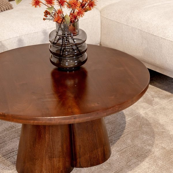 Couchtisch Brix Clubs | Braun Mangoholz – Bild 3