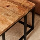 Couchtisch Denver | 3er-Set | Rechteck | Mangoholz natur