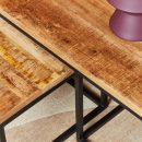 Couchtisch Denver | 3er-Set | Rechteck | Mangoholz natur