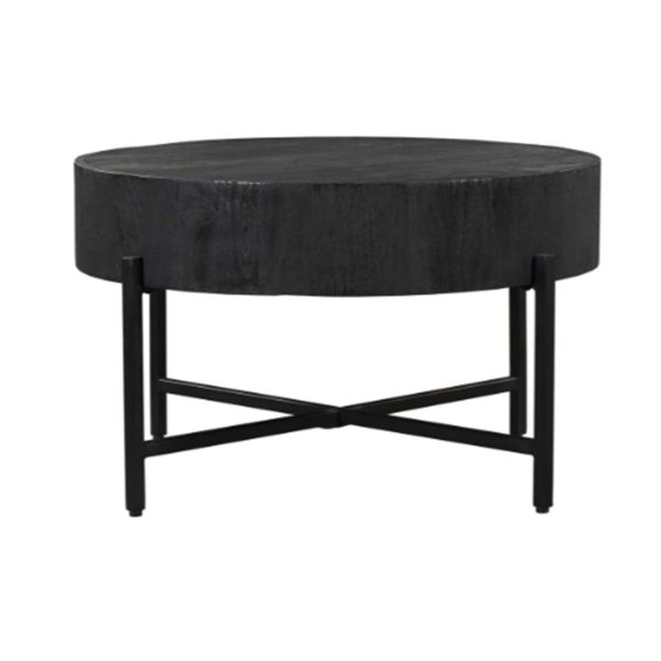 Couchtisch Cooper | Schwarzes Mangoholz – Bild 2