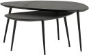 Couchtisch Flare | 2er Set | Schwarz
