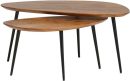 Couchtisch Flare | 2er Set | Mangoholz